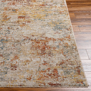 Livabliss Naila Bohemian Fringe Area Rug Polyester Woven in Turkey for Living or Dining Rooms Tan, Light Sage 5'3" x 5'3" IAL2310-53RD