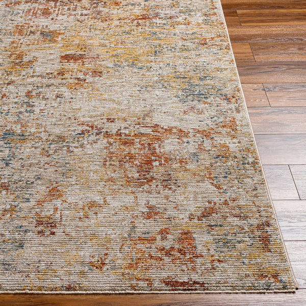 Livabliss Naila Bohemian Fringe Area Rug Polyester Woven in Turkey for Living or Dining Rooms Tan, Light Sage 5'3" x 5'3" IAL2310-53RD