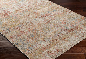 Naila IAL-2312 9' x 12'2" Machine Woven Rug IAL2312-9122  Light Sage, Tan, Sage, Mustard, Rust, Dark Blue Surya