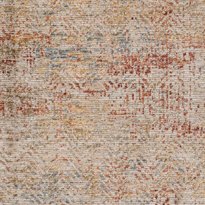 Livabliss Naila Polyester Area Rug Turkey Woven Fringe Border Medium Pile Living Room Accent Light Sage, Tan 2'7" x 3'11" IAL2312-274
