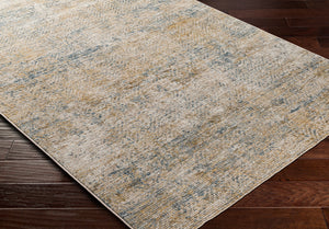 Naila IAL-2313 9' x 12'2" Machine Woven Rug IAL2313-9122  Light Sage, Tan, Sage, Dark Blue, Mustard, Olive Surya