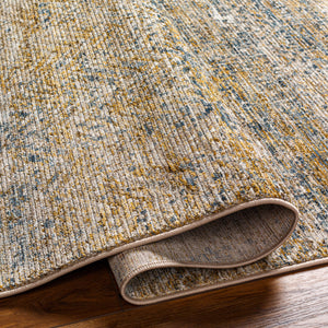 Naila IAL-2313 9' x 12'2" Machine Woven Rug IAL2313-9122  Light Sage, Tan, Sage, Dark Blue, Mustard, Olive Surya