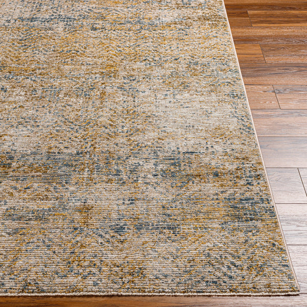 Naila IAL-2313 9' x 12'2" Machine Woven Rug IAL2313-9122  Light Sage, Tan, Sage, Dark Blue, Mustard, Olive Surya