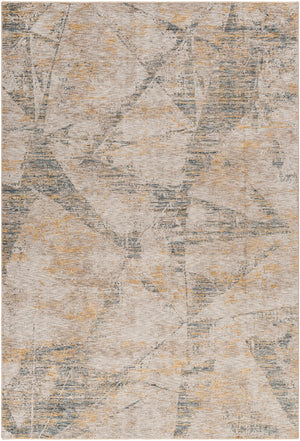 Naila IAL-2314 6'7" x 9'6" Machine Woven Rug IAL2314-6796  Light Sage, Tan, Sage, Dark Blue, Mustard, Olive Surya