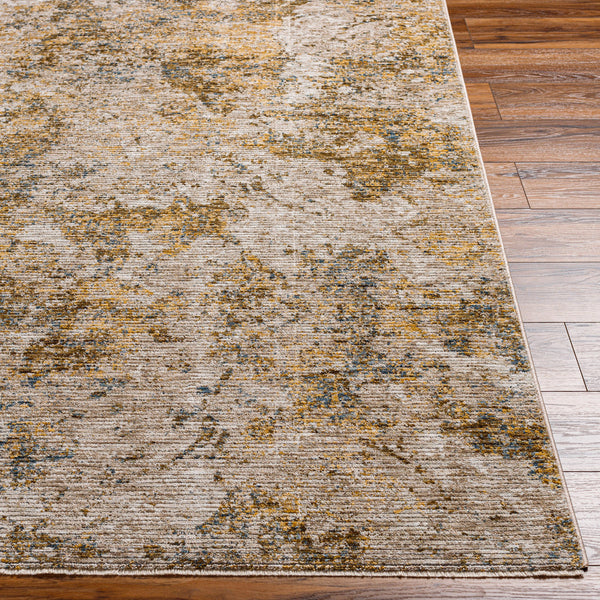 Naila IAL-2315 12'2" x 9' Machine Woven Rug IAL2315-9122  Tan, Sage, Light Sage, Mustard, Olive, Dark Blue Surya