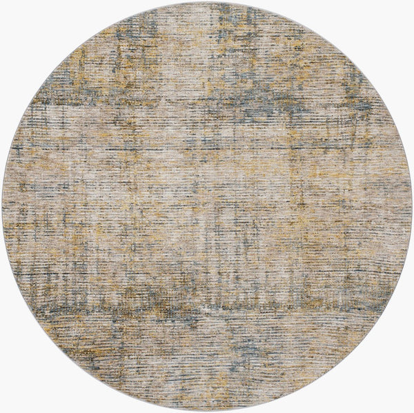 Livabliss Naila Bohemian Fringe Area Rug Polyester Medium Pile for Living or Dining Rooms Light Sage, Tan 5'3" x 5'3" IAL2316-53RD