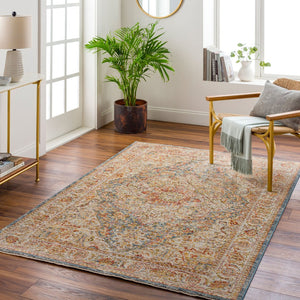Livabliss Naila Traditional Fringe Area Rug Polyester Pile for Formal Living and Dining Rooms Light Sage, Sag 2'7" x 7'3" IAL2317-2773