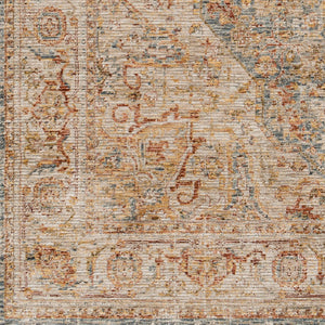 Livabliss Naila Traditional Fringe Area Rug Polyester Pile for Formal Living and Dining Rooms Light Sage, Sag 2'7" x 7'3" IAL2317-2773
