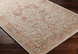Livabliss Naila Traditional Fringe Area Rug Turkey Woven Polyester Medium Pile Living Room Light Sage, Tan 10' x 13'11" IAL2318-1014