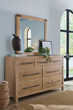 Vineyard Row Seven-Drawer Dresser Light Wood 6952-90002-80 Hooker Furniture