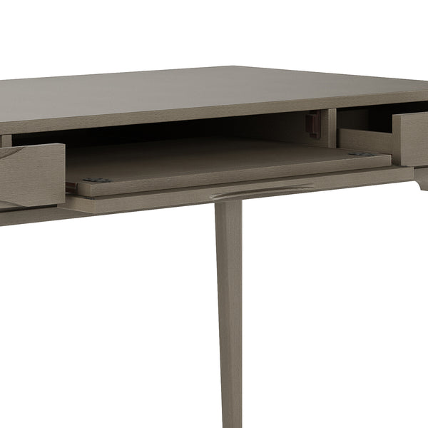 English Elm Harper Desk - Stylish Farmhouse Grey Workspace With Storage, Mid-Century Design & Durability B136P158719