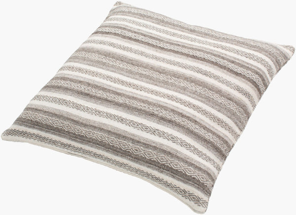 Surya Isabella Handcrafted Viscose Wool Blend Oversized Square Floor Pillow for Casual Living IB002-3030D
