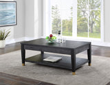 English Elm Steve Silver - Yves - Lift-Top Coffee Table - Black