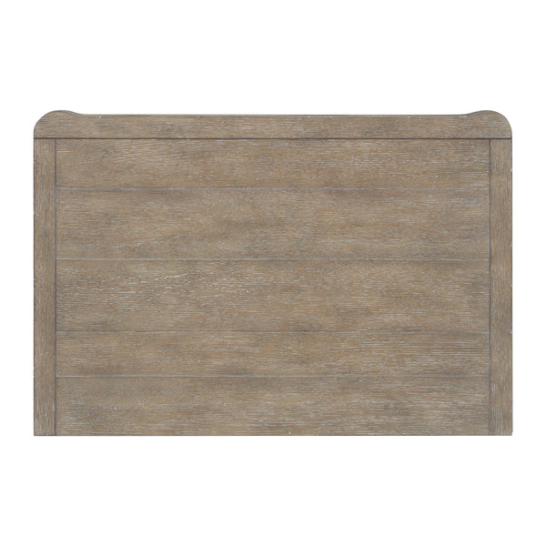 A.R.T. Furniture Reforma Open Nightstand: Modern Rustic Design With Gunmetal Accents & Ample Storage Solutions Brown Parawood Solids,Random Match Flaky Oak Veneers,Metal 324140-2358