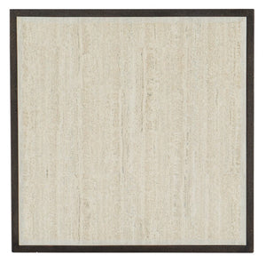 Hooker Furniture End Table With Creamy Beige Marble Top And Charcoal X-Stretcher Base — Compact, Durable Accent For Modern Homes 5914-80113-00