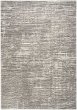 Nourison Eco-Friendly ECO01 Machine Made Power-loomed Borderless Design Indoor Only Modern  Rug Ivory Grey, Ivory Grey 100% Polyester 99446965967