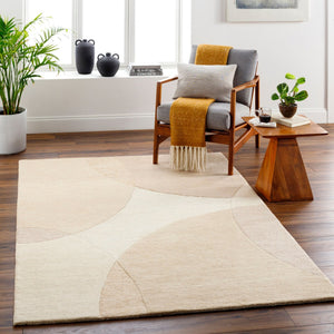 Livabliss Isabel Hand-tufted Wool Accent Rug Contemporary Plush Pile for Entryway or Bedside IBL2301-23