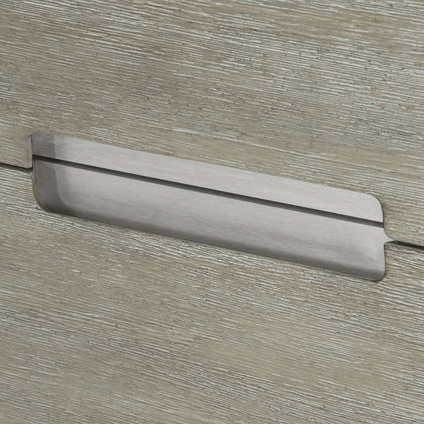 Bernhardt Bernhardt Foundations Nightstand With Cerused Acacia Grain, 3 Soft-Closing Drawers & Usb Charging 306232