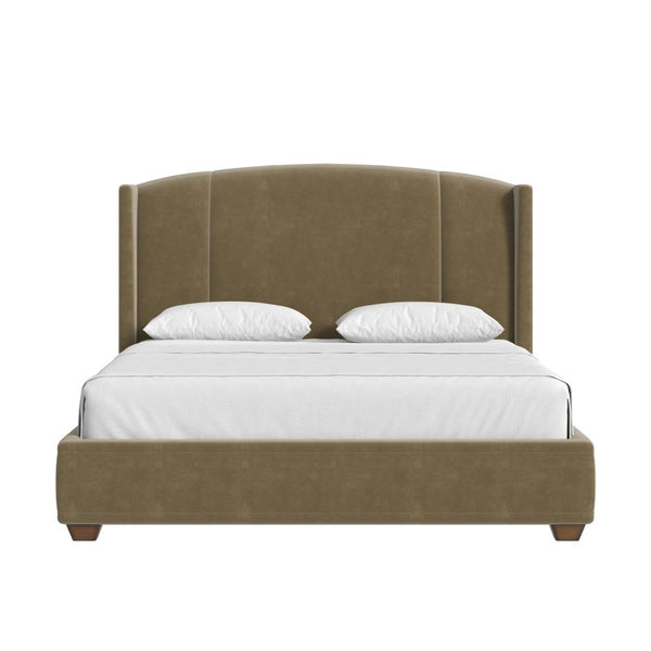 A.R.T. Furniture Harbor Upholstered Panel Bed - Cozy Cottage-Inspired Design with Neutral Tones & Classic Elegance 338125-2731RS