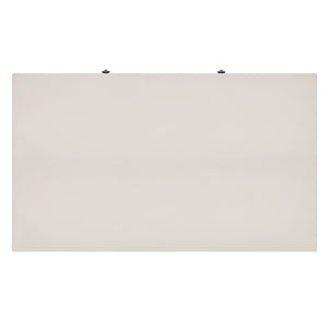 Homelegance By Top-Line Naomi 2-Drawer Helix Legs Office Desk White Rubberwood