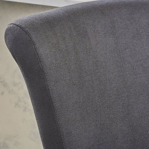 English Elm Swivel Counter Stool with Fabric Seat and Solid Birch Legs for Kitchen Entertaining 57178.00F