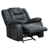 Parker House Bolton - Misty Storm Manual Glider Reclining Sofa And Recliner Light Grey 100% Polyester (W) Mbol-31-miss