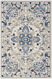 Nourison Passion PSN22 Machine Made Power-loomed Narrow Border Indoor Only Transitional Bohemian Rug Grey Beige, Grey Beige 100% Polypropylene 99446018830