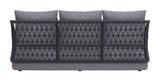 Mekan Sofa Gray 704023 Zuo Modern