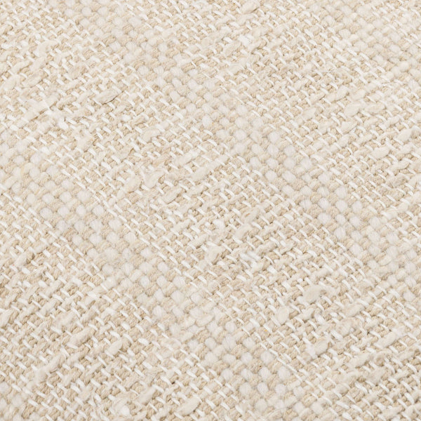 Surya Nicki Modern 18" X 18" Accent Pillow - Luxurious Cotton-wool Blend, Chic Minimalist Design, Durable Ivory Cotton,Linen,Cotton Ick003-1818p