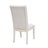 Ashby Place Upholstered Side Chair Natural with Reflection Gray Finish P359270 Pulaski Furniture