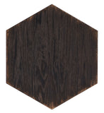 Americana Hexagon End Table Black Americana Collection 7050-80115-89 Hooker Furniture