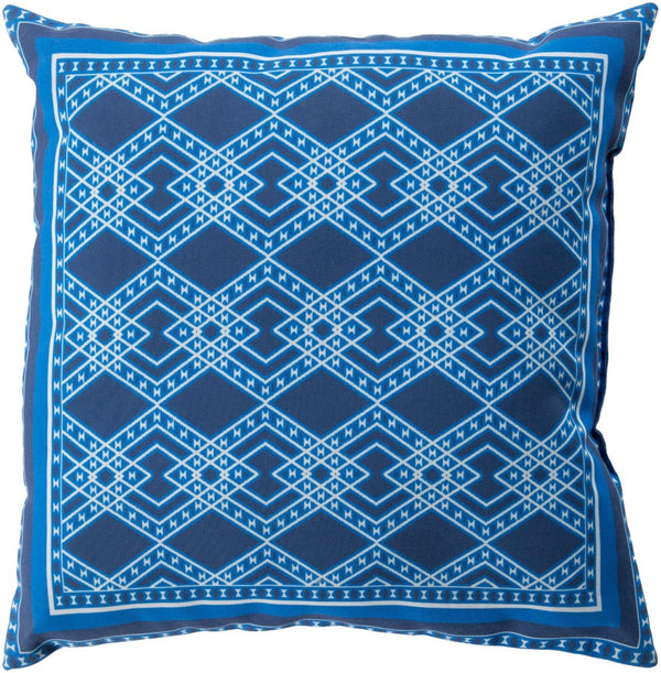 Livabliss Indigo Blues Hand Woven Vintage Textile Accent Pillow for Sofa or Bedroom Layering ID011-1818