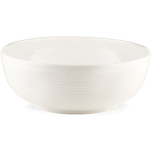 Lenox Tin Can Alley Large Serving Bowl White, WHITE PORCELAIN 6376149