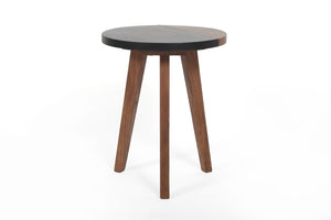 English Elm Steve Silver - Caspian - Round Accent End Table - Brown