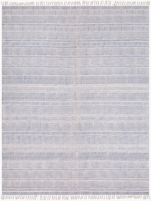 Surya Idina 2' X 3' Handmade Cotton Rug - Elegant Global Design, Durable & Charming For Any Room! Blue Cotton Idi8800-810