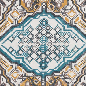 Surya Idina 2' X 3' Handmade Cotton Rug - Elegant Global Design, Durable & Charming For Any Room! Charcoal Cotton Idi8802-810