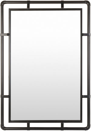 Indus IDS-001 35"H x 24"W x 1"D Accent Mirror IDS001-3524 Livabliss Surya