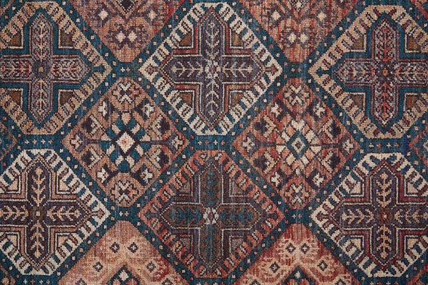 Feizy Rugs Rawlins Vintage-inspired Machine Made Polyester Oriental Rug - Antique Design For Modern Spaces Brown,Red,Ivory Polyester Rln39hkftanmltg21
