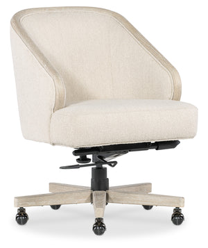 Paloma Executive Swivel Tilt Chair Beige EC230-403-80 Hooker Furniture