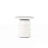 A.R.T. Furniture Cotiere Terrazzo End Table 299383-0021 White 299383-0021