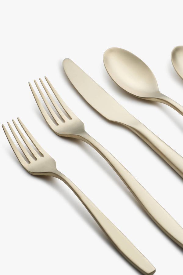 Lenox Cambridge Averie Champagne Satin 20-Piece Flatware Set NO COLOR METAL 506920CWA12R