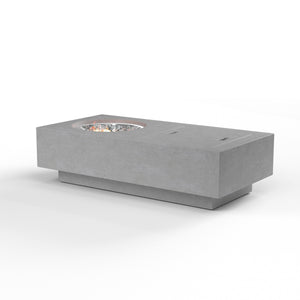 Gravelstone Rectangular Fire Table with Self Contained Tank SW6103-FT6030 Sunset West