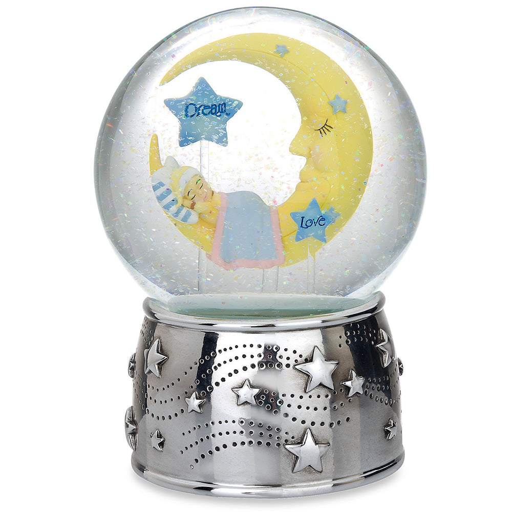 Lenox Reed and Barton Sweet Dream Silverplate Musical Water Globe Multi, STAINLESS MULTI 5247