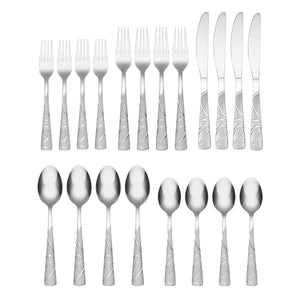 Lenox Cambridge Sasha Sand 20-Piece Flatware Set NO COLOR METAL 420620CBW12