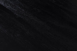 Porter Designs Porter Udo Solid Mango Wood Dining Table With Two-tone Finish, Stylish Trestles For Modern Elegance Black Wood 07-108-01-8791