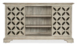 Commerce & Market Underhill Entertainment Console Light Wood CommMarket Collection 7228-85111-95 Hooker Furniture