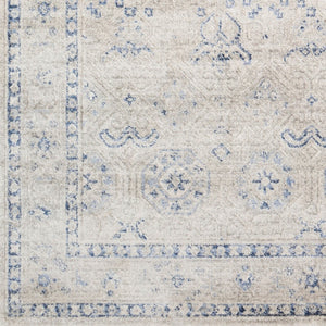 Livabliss Indigo Traditional Geometric Polypropylene Accent Rug for Entryway Bedside Areas IGO2301-2211