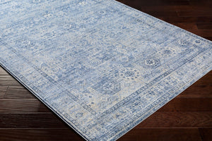 Livabliss Indigo Geometric Turkish Machine Woven Polypropylene Accent Rug for Entryway or Bedroom IGO2302-2211