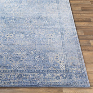 Livabliss Indigo Geometric Turkish Machine Woven Polypropylene Accent Rug for Entryway or Bedroom IGO2302-2211