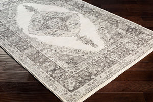Livabliss Indigo Machine Woven Polypropylene Accent Rug Intricate Pattern for Entryway or Bath IGO2304-2211